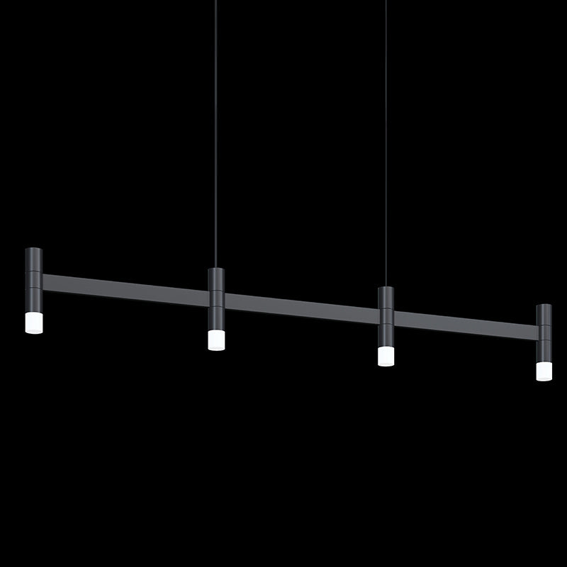 Sonneman - 1784.25 - LED Linear Pendant - Systema Staccato - Satin Black