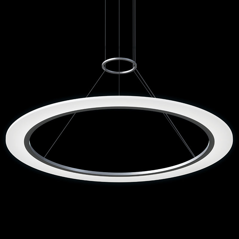 Sonneman - 2073.16 - LED Pendant - Arctic Rings - Bright Satin Aluminum