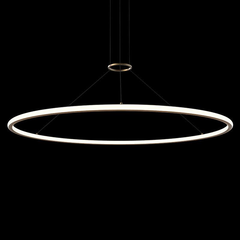 Sonneman - 2235.14 - LED Pendant - Luna - Brass Finish