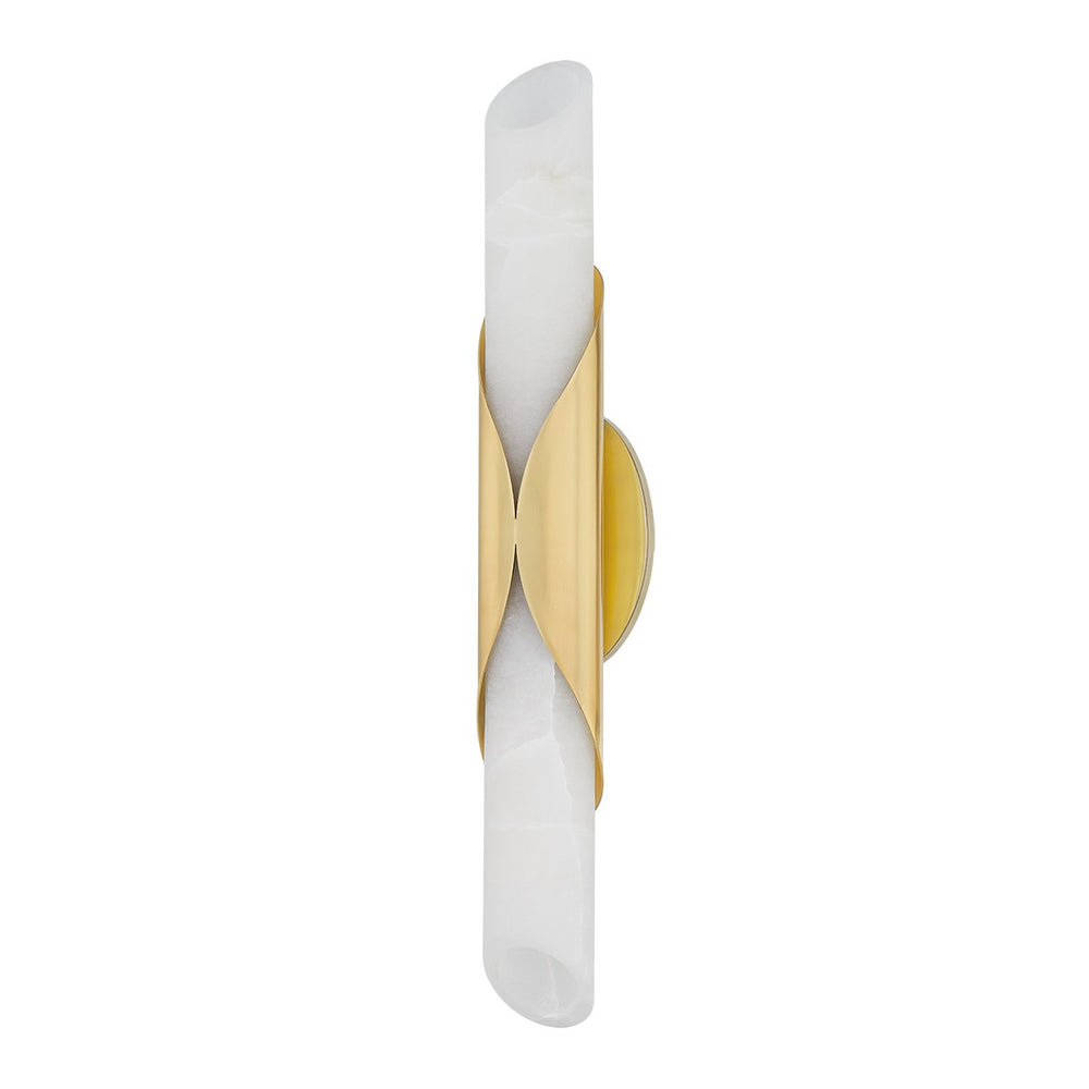 Corbett Lighting - 372-02-VPB - Two Light Wall Sconce - Camilla - Vintage Polished Brass