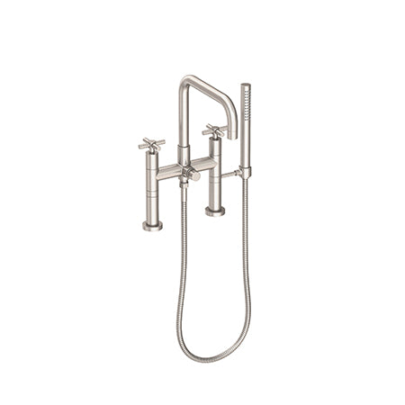 Exposed Tub & Hand Shower Set - Deck Mount in Multiple Finishes