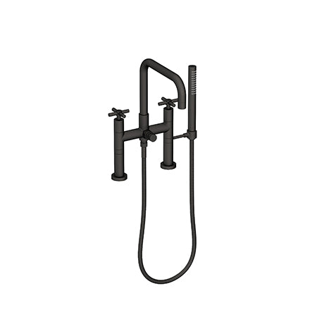 Exposed Tub & Hand Shower Set - Deck Mount in Multiple Finishes