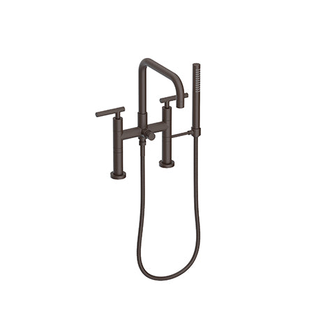 Exposed Tub & Hand Shower Set - Deck Mount in Multiple Finishes