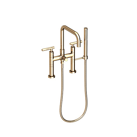 Exposed Tub & Hand Shower Set - Deck Mount in Multiple Finishes