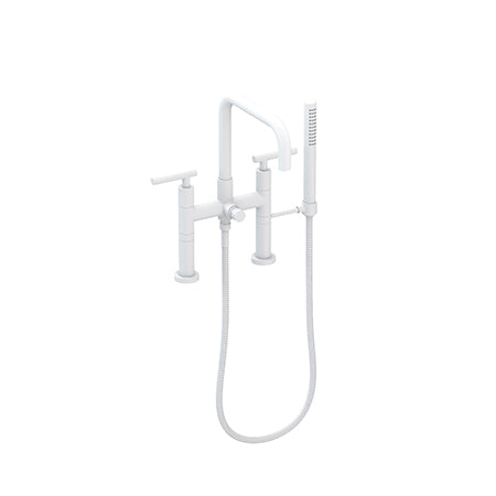 Exposed Tub & Hand Shower Set - Deck Mount in Multiple Finishes