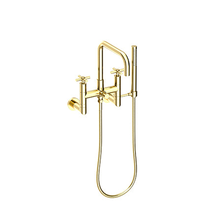 Exposed Tub & Hand Shower Set - Wall Mount in Multiple Finishes