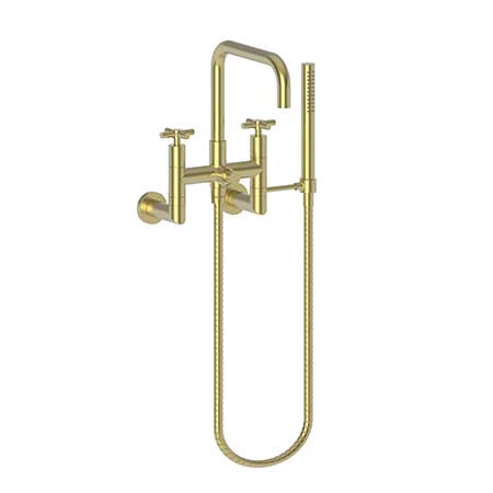 Exposed Tub & Hand Shower Set - Wall Mount in Multiple Finishes