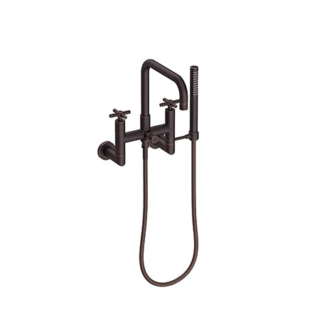 Exposed Tub & Hand Shower Set - Wall Mount in Multiple Finishes