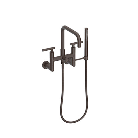 Exposed Tub & Hand Shower Set - Wall Mount in Multiple Finishes