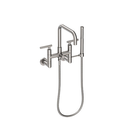 Exposed Tub & Hand Shower Set - Wall Mount in Multiple Finishes