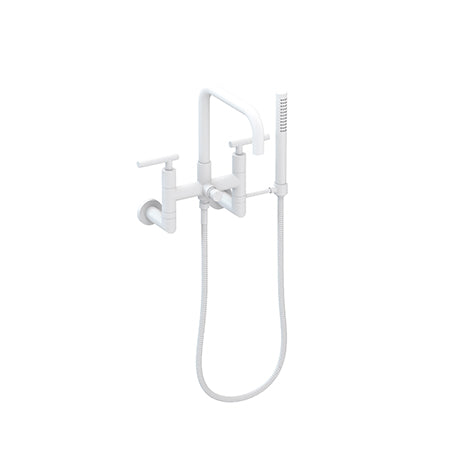 Exposed Tub & Hand Shower Set - Wall Mount in Multiple Finishes