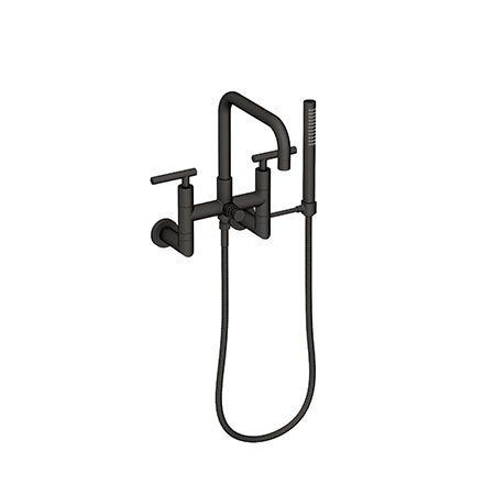 Exposed Tub & Hand Shower Set - Wall Mount in Multiple Finishes