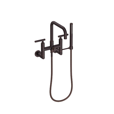 Exposed Tub & Hand Shower Set - Wall Mount in Multiple Finishes