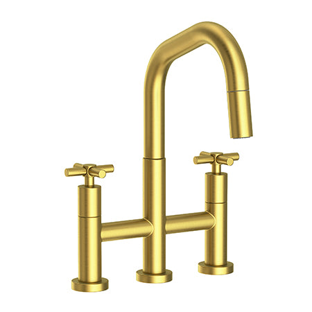 Kitchen Bridge Pull-Down Faucet in Multiple Finishes