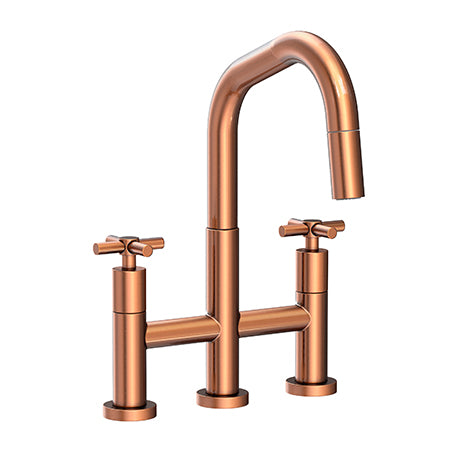 Kitchen Bridge Pull-Down Faucet in Multiple Finishes