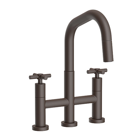 Kitchen Bridge Pull-Down Faucet in Multiple Finishes