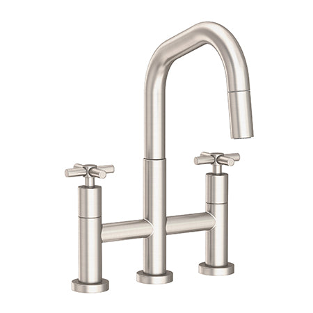 Kitchen Bridge Pull-Down Faucet in Multiple Finishes