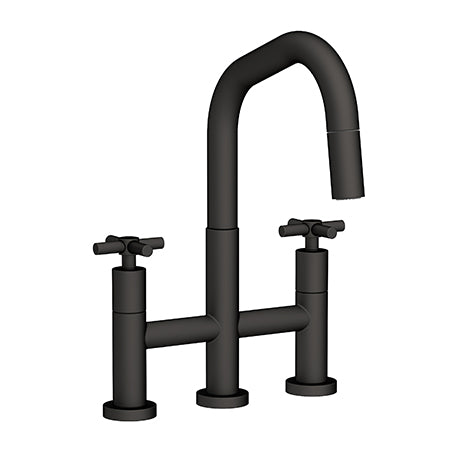 Kitchen Bridge Pull-Down Faucet in Multiple Finishes