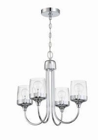 Craftmade - 58124 - Wrenn Four Light Chandelier in Mulltiple Finishes - Wrenn