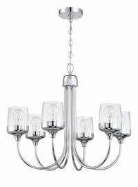 Craftmade - 58126 - Wrenn Six Light Chandelier in Mulltiple Finishes - Wrenn