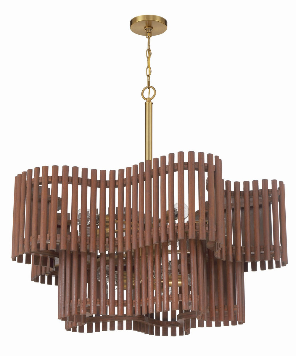 Craftmade - 58410 - Freeform Ten Light Chandelier in Mulltiple Finishes - Freeform