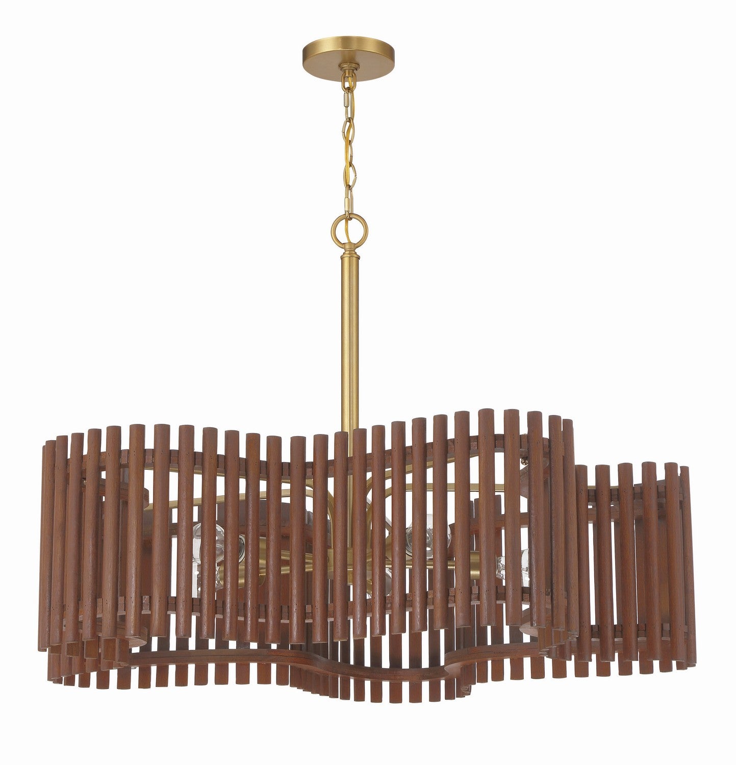 Craftmade - 58426 - Freeform Five Light Chandelier in Mulltiple Finishes - Freeform