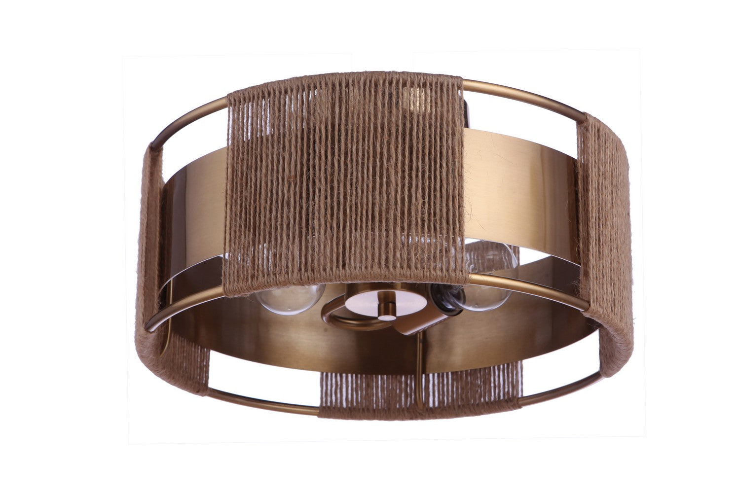 Craftmade - 59052 - Kensey Two Light Semi Flush Mount in Mulltiple Finishes - Kensey