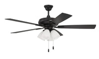 Craftmade - ECF114 - Eos Frost 4 Light 52"Ceiling Fan in Mulltiple Finishes - Eos Frost 4 Light