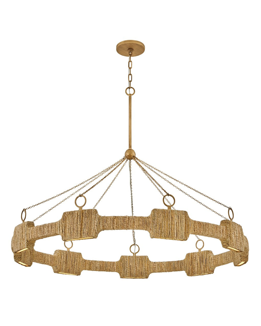 Hinkley - 34108BNG - LED Chandelier - Raffi - Burnished Gold