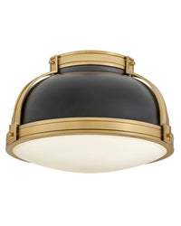 Hinkley - 46351BK-LCB - LED Flush Mount - Barton - Black