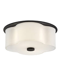 Hinkley - 46441BK - LED Flush Mount - Delaney - Black