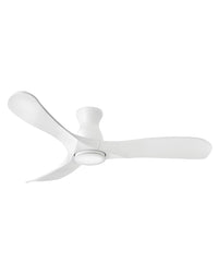 Hinkley - 903456FWW-LDD - 56" LED Smart Fan - Swell Flush Illuminated - Matte White