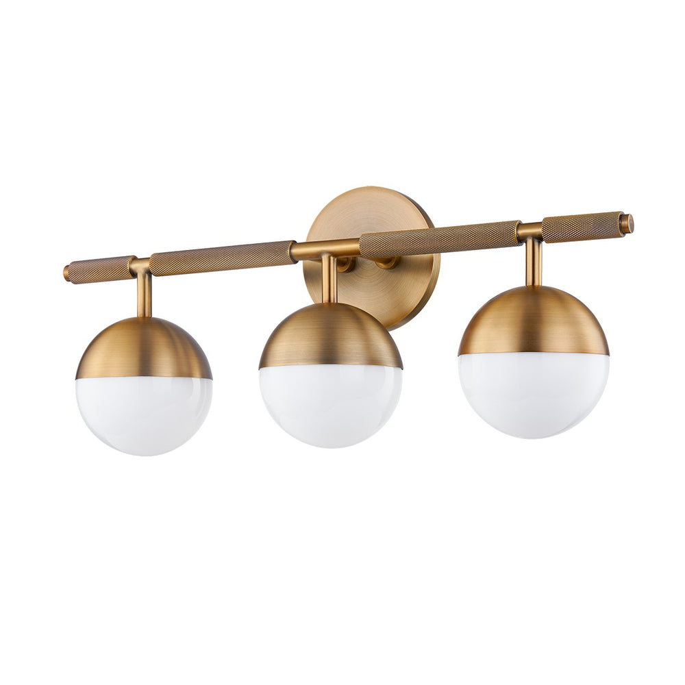 Troy Lighting - B1408-PBR - Three Light Bath And Vanity - Enson - Patina Brass