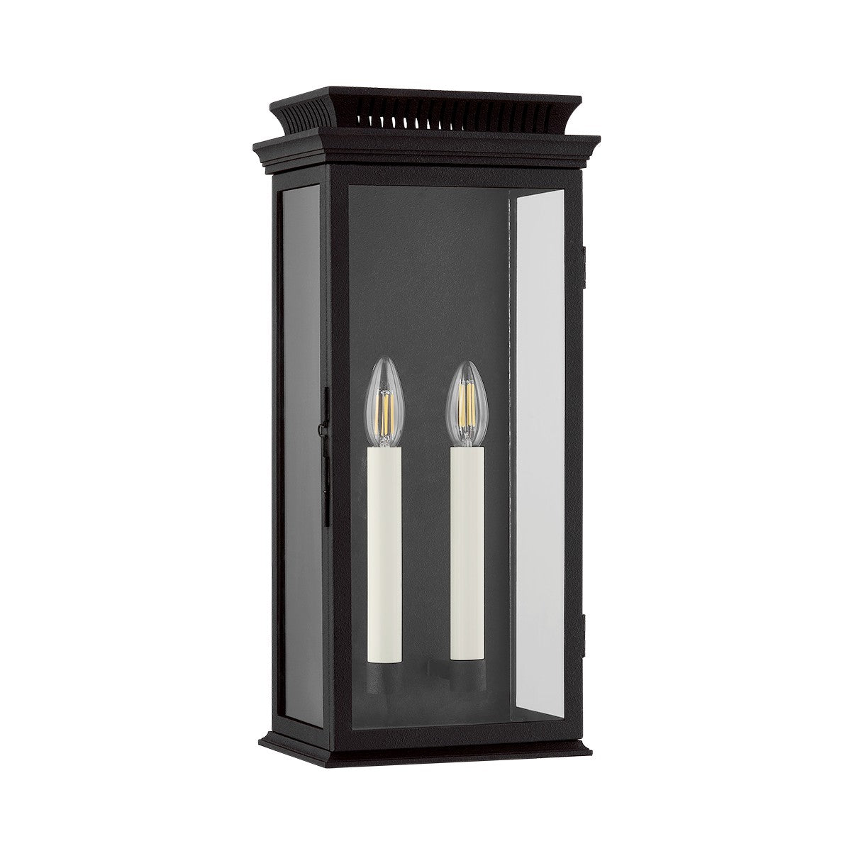 Troy Lighting - B2520-FOR - Two Light Outdoor Wall Sconce - Louie - Forged Iron