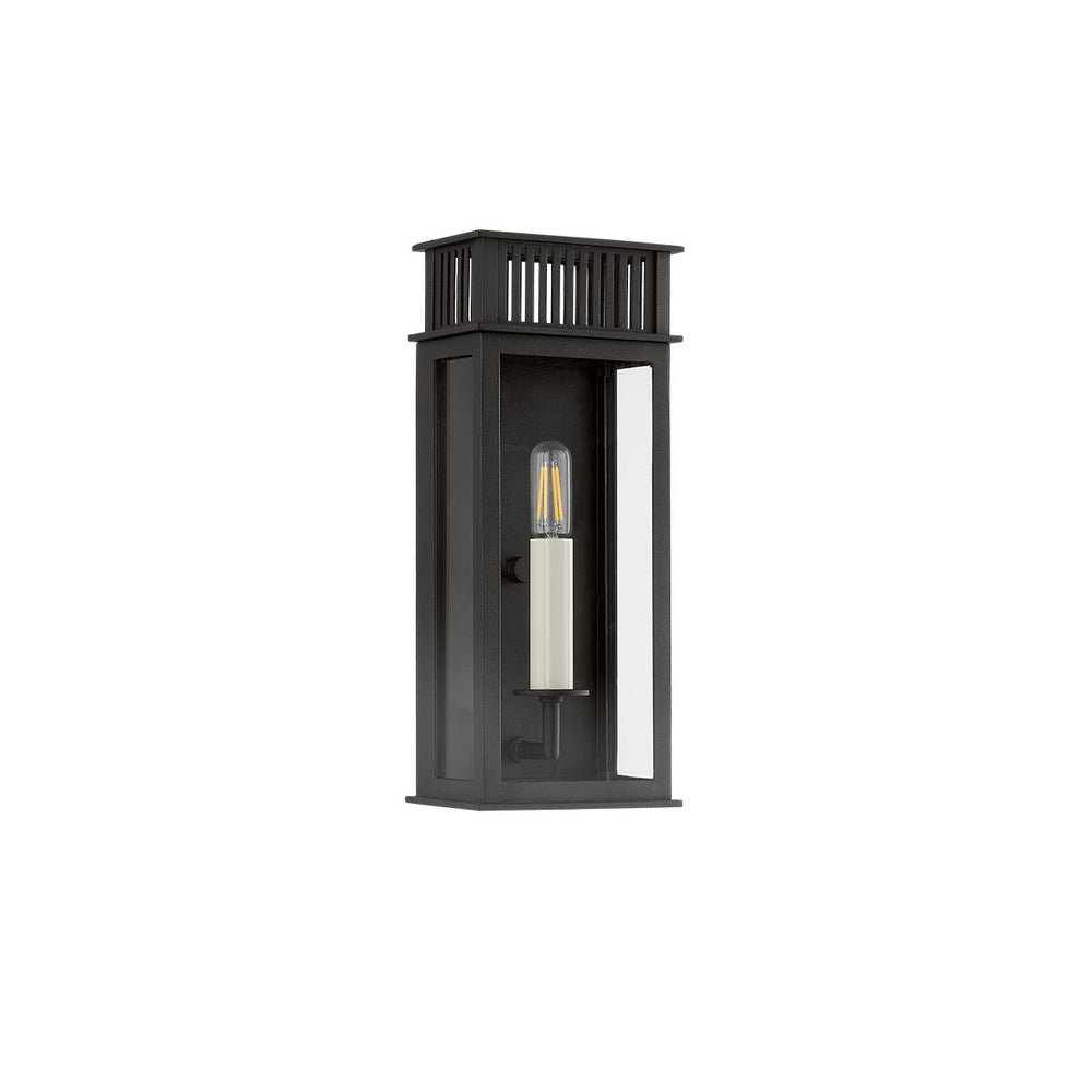 Troy Lighting - B6013-TBK - One Light Outdoor Wall Sconce - Gridley - Textured Black