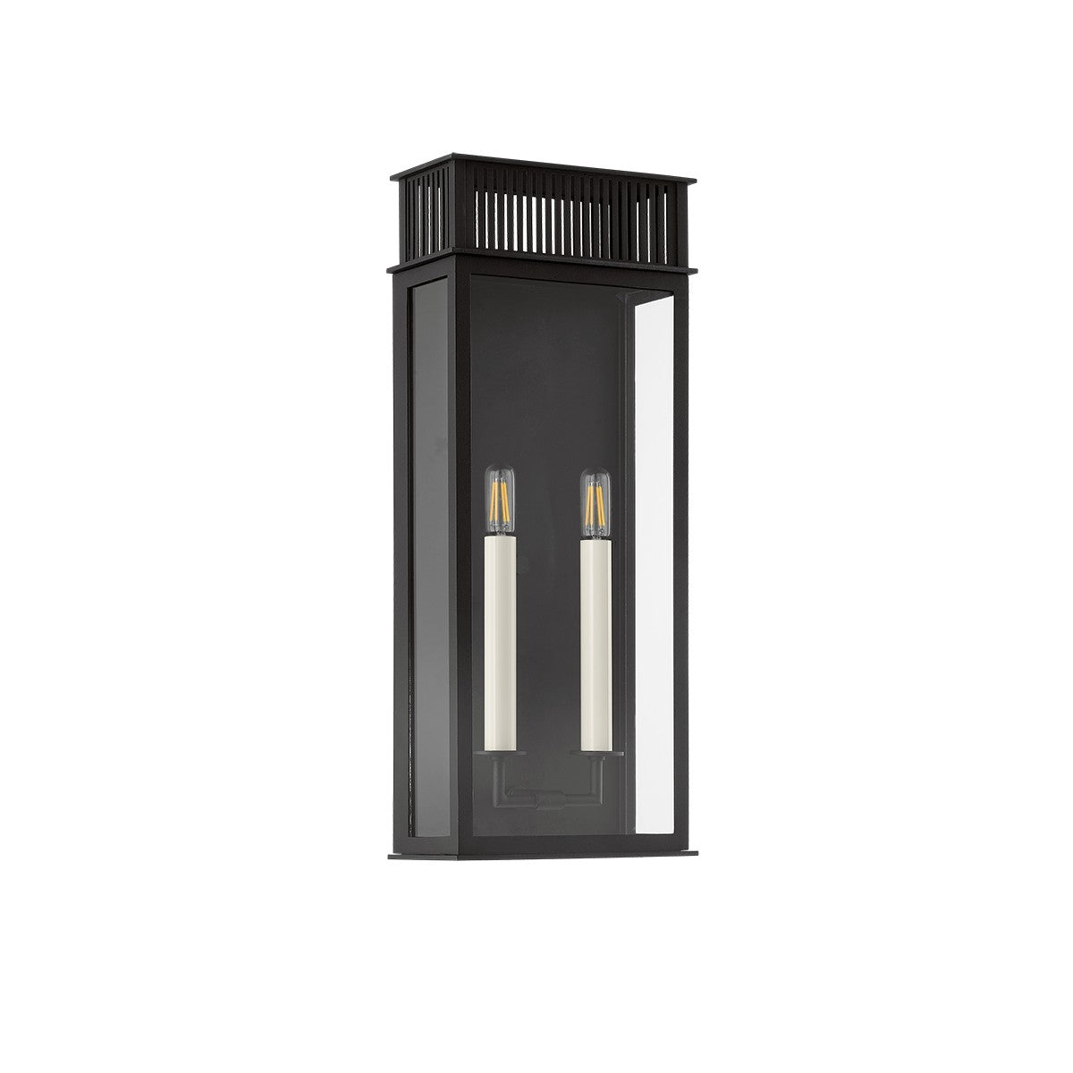 Troy Lighting - B6022-TBK - Two Light Outdoor Wall Sconce - Gridley - Textured Black