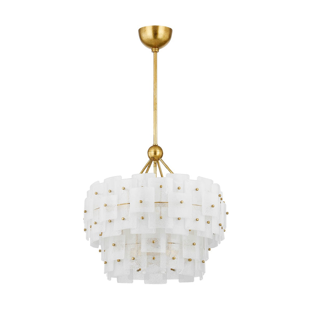 Troy Lighting - F2124-VGL - Six Light Chandelier - Jacik - Vintage Gold Leaf