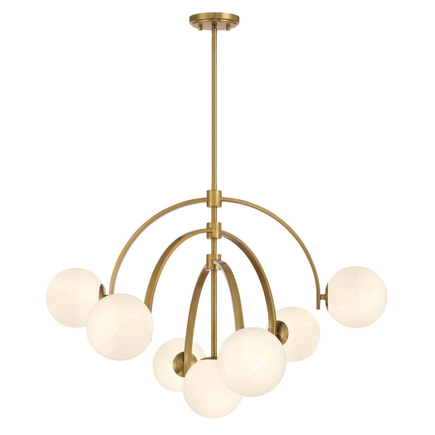 Savoy House - 1-3319-7-322 - Seven Light Chandelier - Marias - Warm Brass