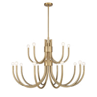 Savoy House - 1-6682-15-127 - 15 Light Chandelier - Sorrento - Noble Brass