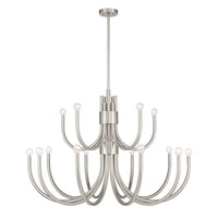 Savoy House - 1-6682-15-SN - 15 Light Chandelier - Sorrento - Satin Nickel