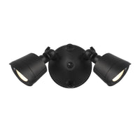 Savoy House - 4-FLOOD-A2-3000K-BK - LED Double Flood Light - Black