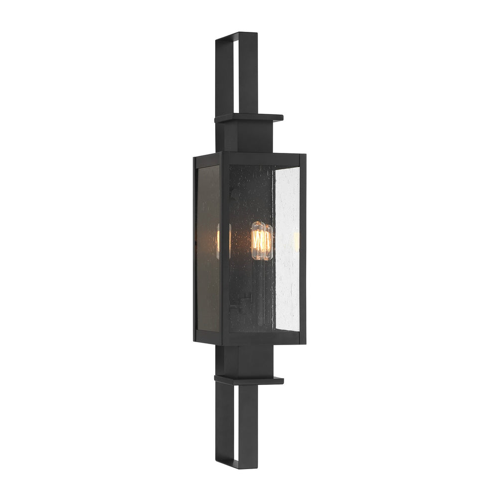 Savoy House - 5-829-BK - Three Light Outdoor Wall Lantern - Ascott - Matte Black