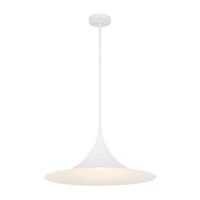 Savoy House - 7-7639-1-83 - One Light Pendant - Bowdin - Bisque White