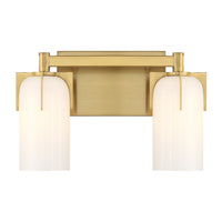 Savoy House - 8-4128-2-322 - Two Light Bathroom Vanity - Caldwell - Warm Brass