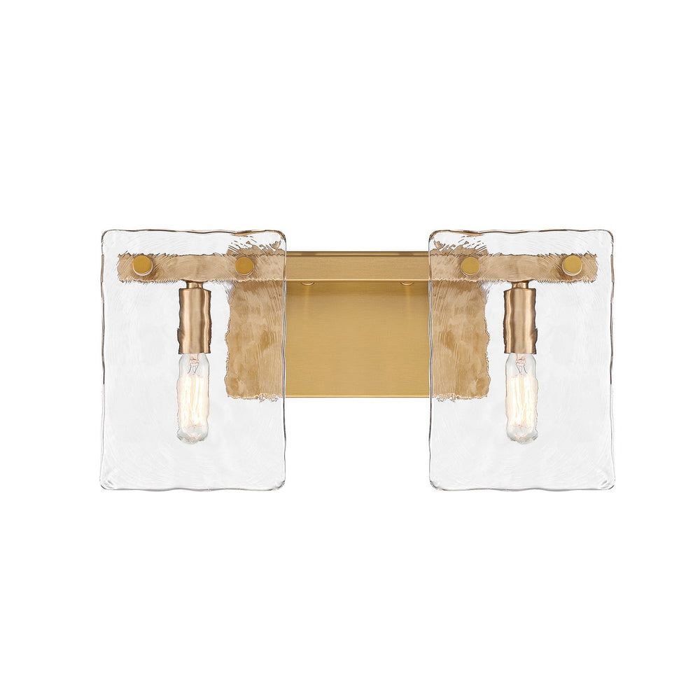 Savoy House - 8-8204-2-322 - Two Light Bathroom Vanity - Genry - Warm Brass