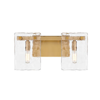 Savoy House - 8-8204-2-322 - Two Light Bathroom Vanity - Genry - Warm Brass