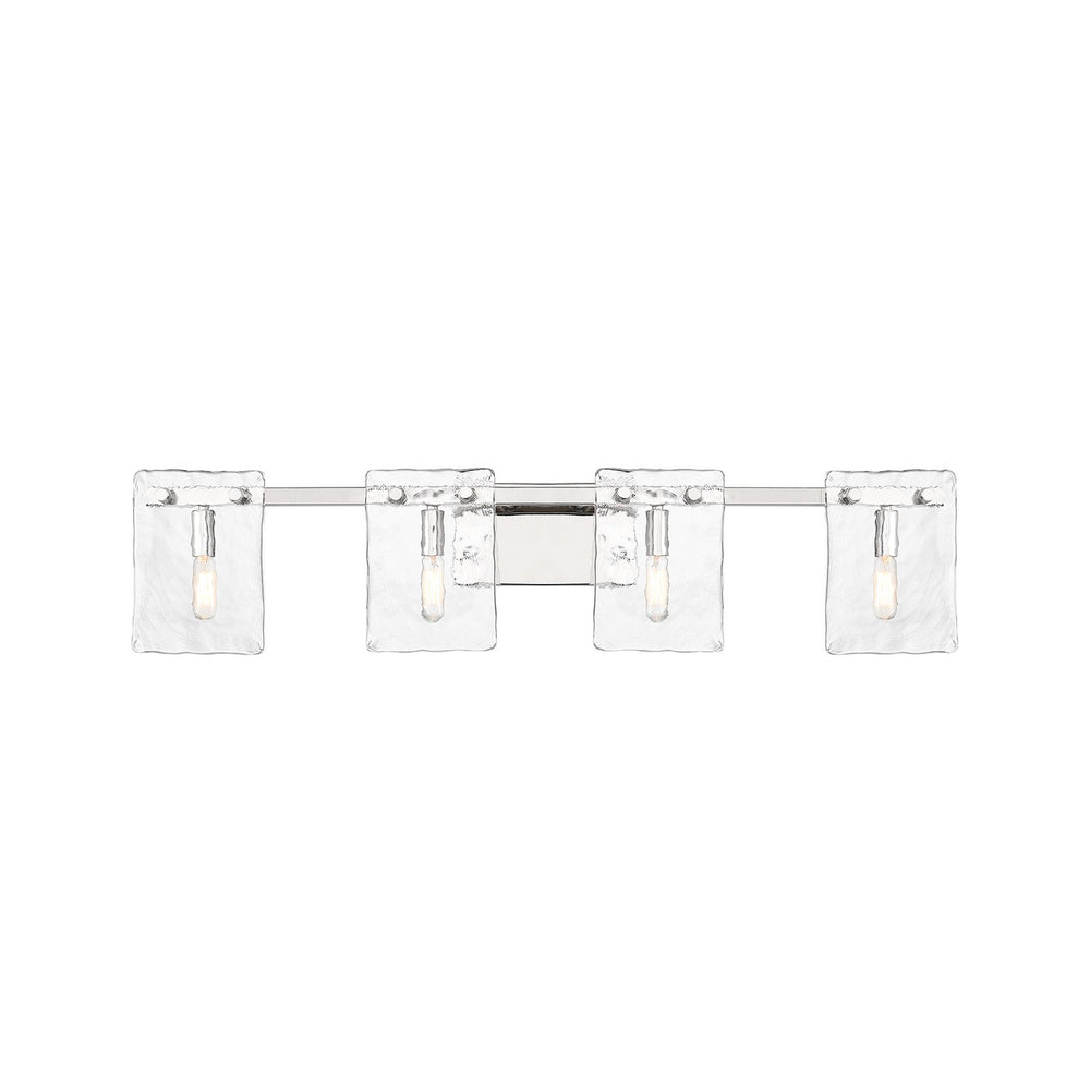 Savoy House - 8-8204-4-109 - Four Light Bathroom Vanity - Genry - Polished Nickel