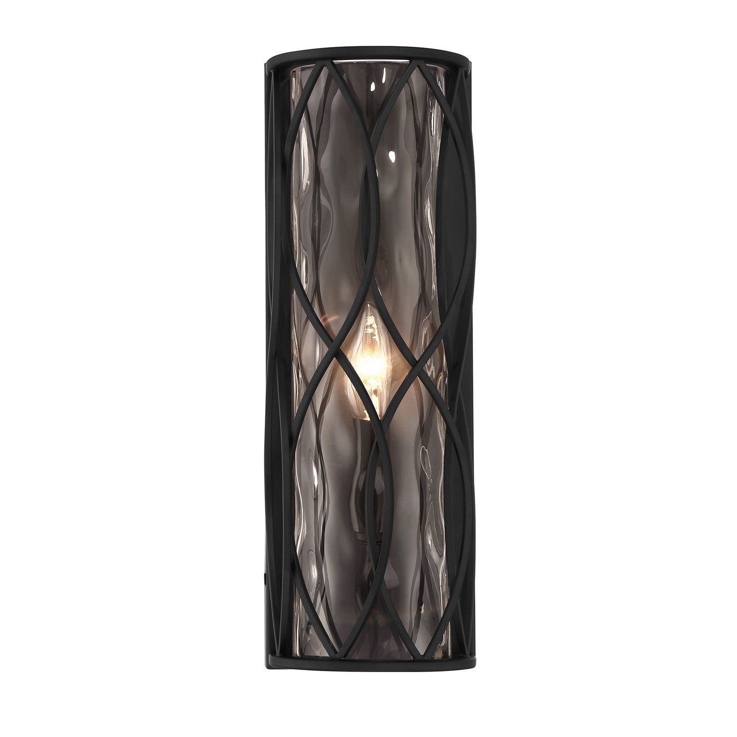 Savoy House - 9-2006-1-89 - One Light Wall Sconce - Snowden - Matte Black