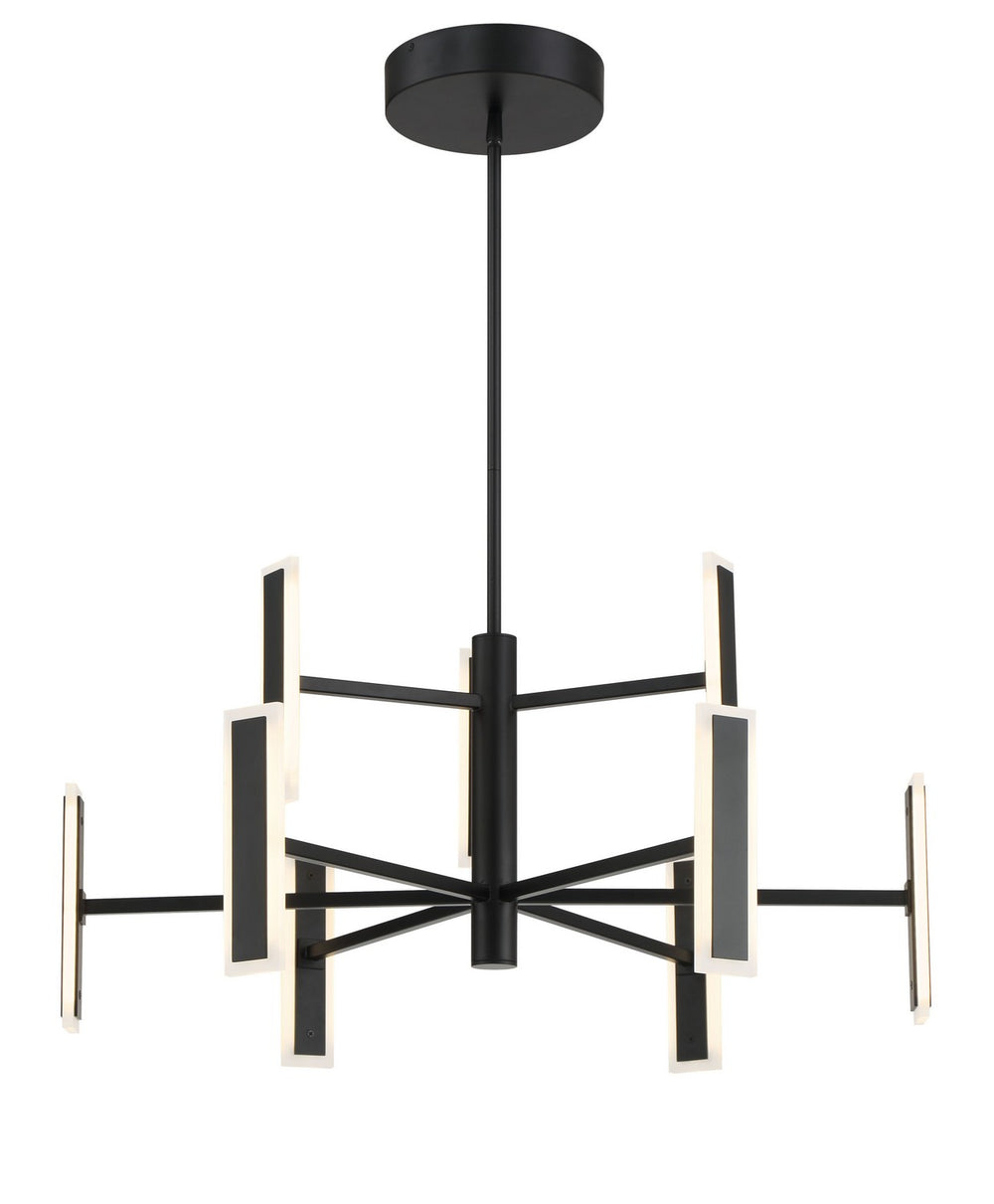 George Kovacs - P1419-66A-L - LED Chandelier - Edge - Coal