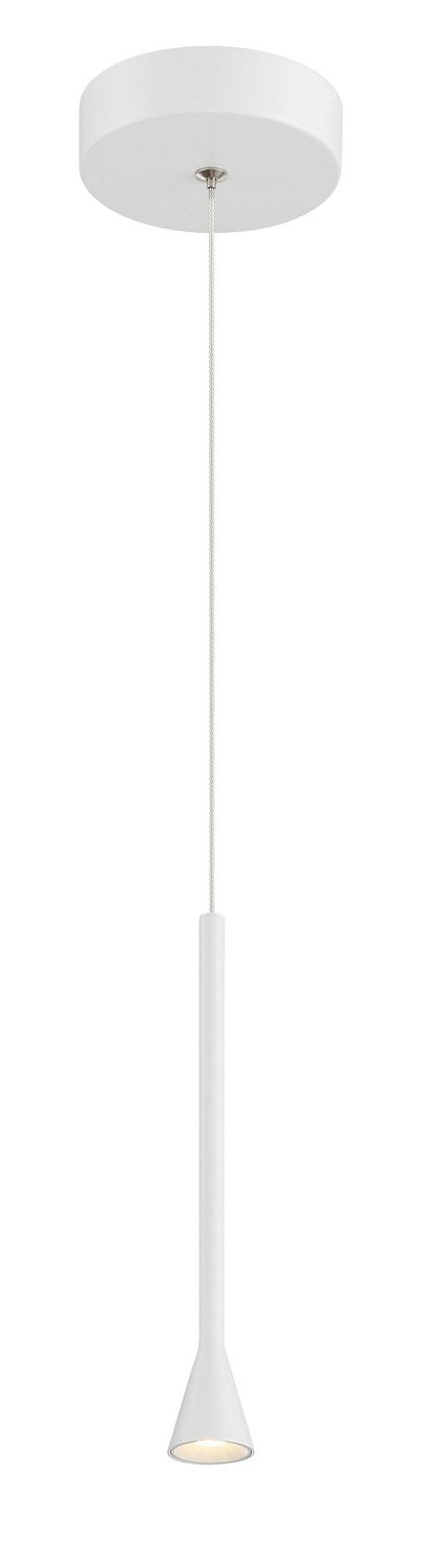 George Kovacs - P1456-44B-L - LED Mini Pendant - Piccolo - Matte White